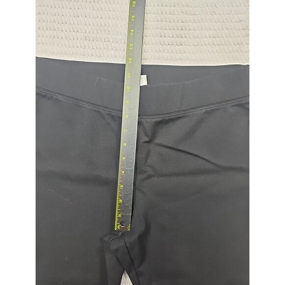 Chicos Leggings Womens 2 US 12 Short Black Stir Up Pull On Stretch - Picture 4 of 8